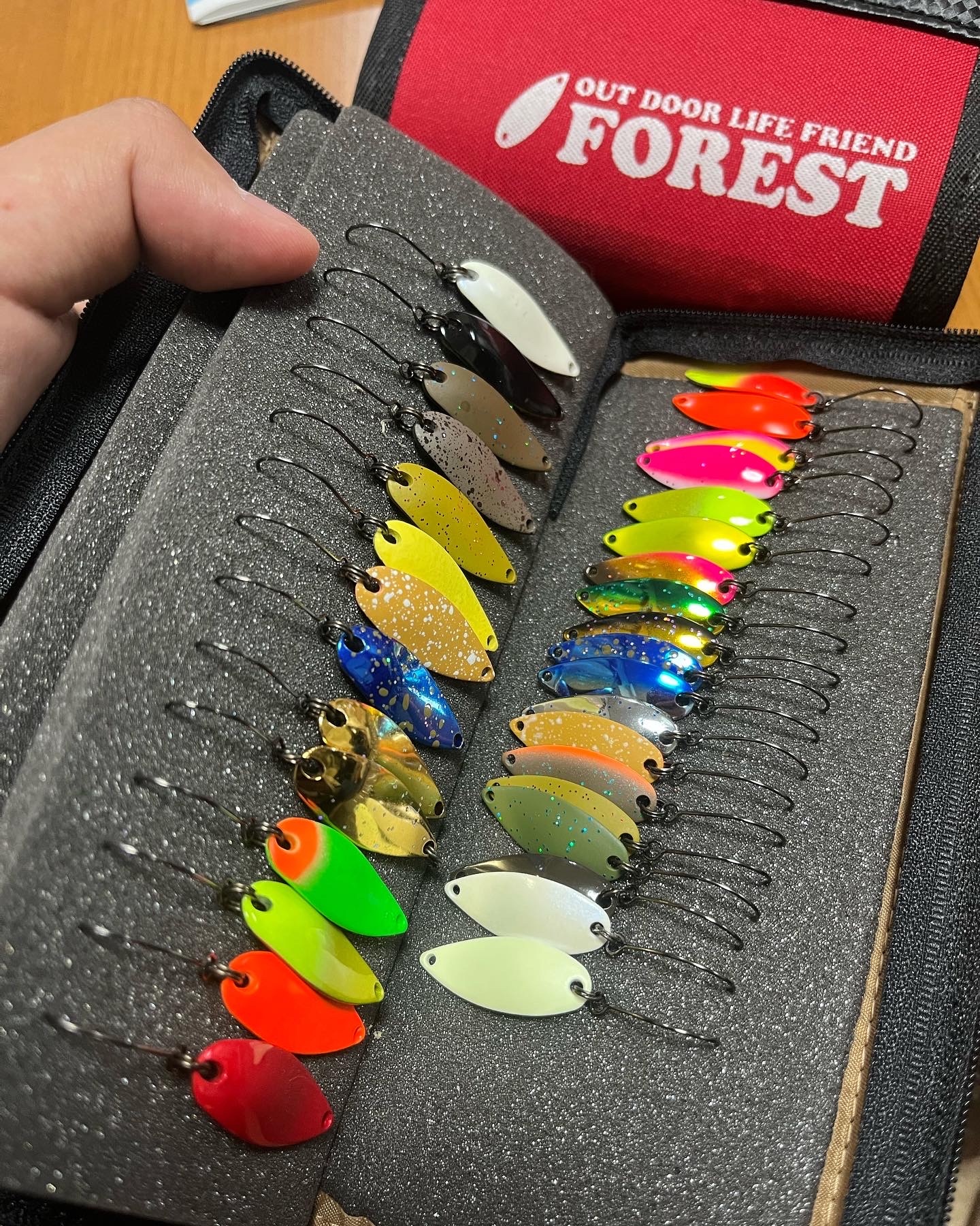 スプーンルアー練習記